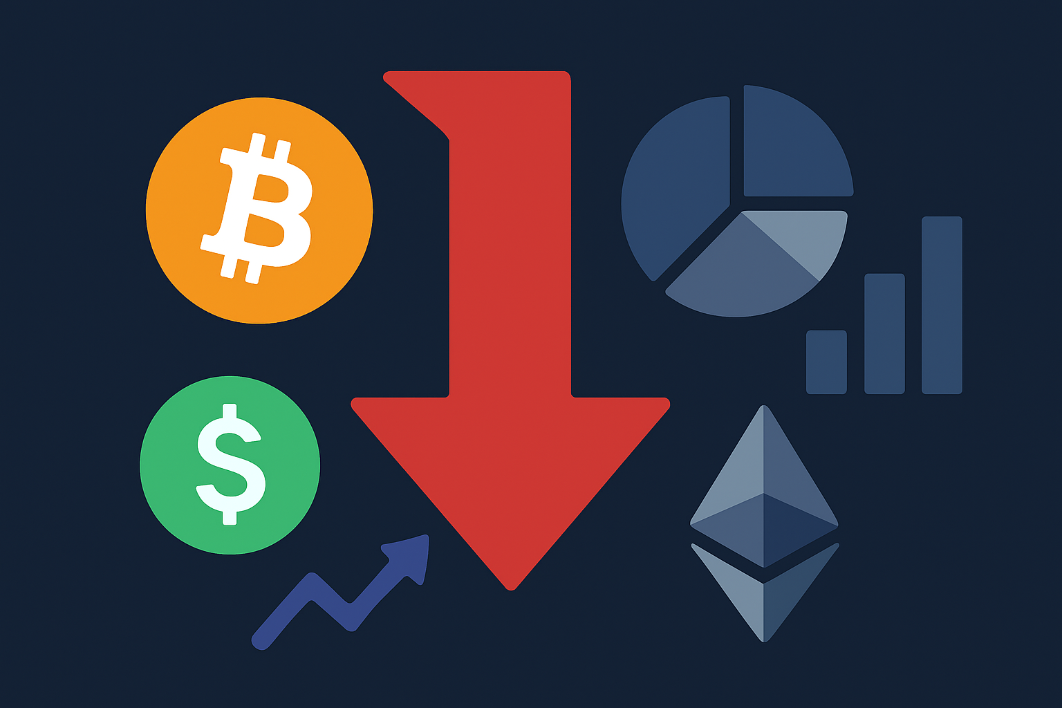 Крипторынок перешёл в фазу глубокой коррекции — обзор TokenTrade